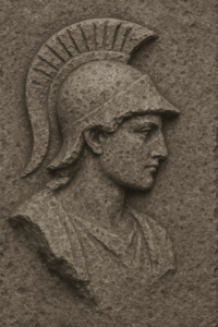 tête d'Athena en pierre - image de ATHENA CONSULTING